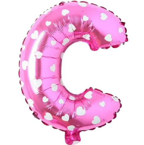 Folyo Balon Pembe C 16 İnç 36 Cm